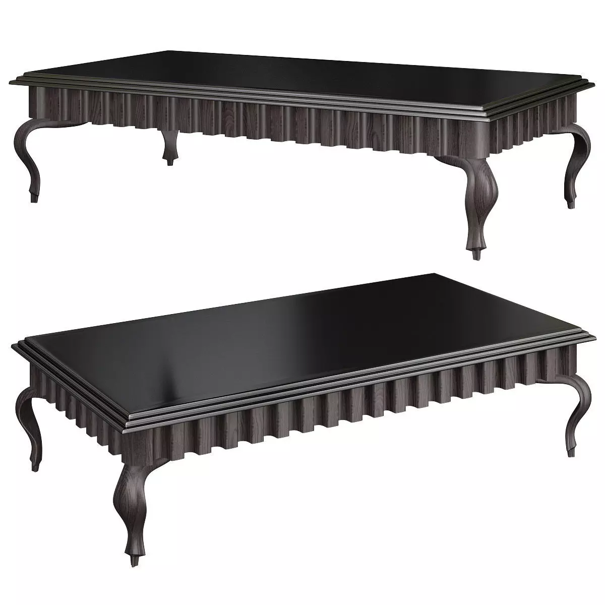 DURMAST OAK WOOD COFFEE TABLE 3d model Low-poly 3D model