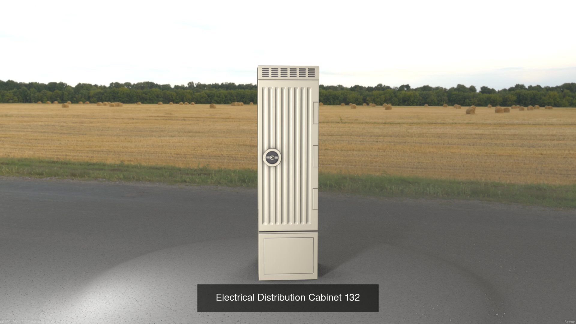 Electrical Distribution Cabinet Package 177 Parts 3D Model Collection_152