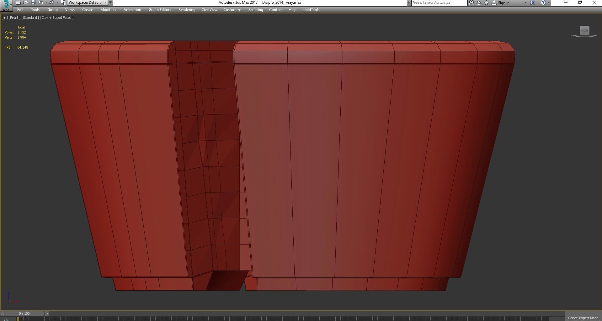 Coffee Table - Davide Rizzo 3d model Low-poly 3D model_3
