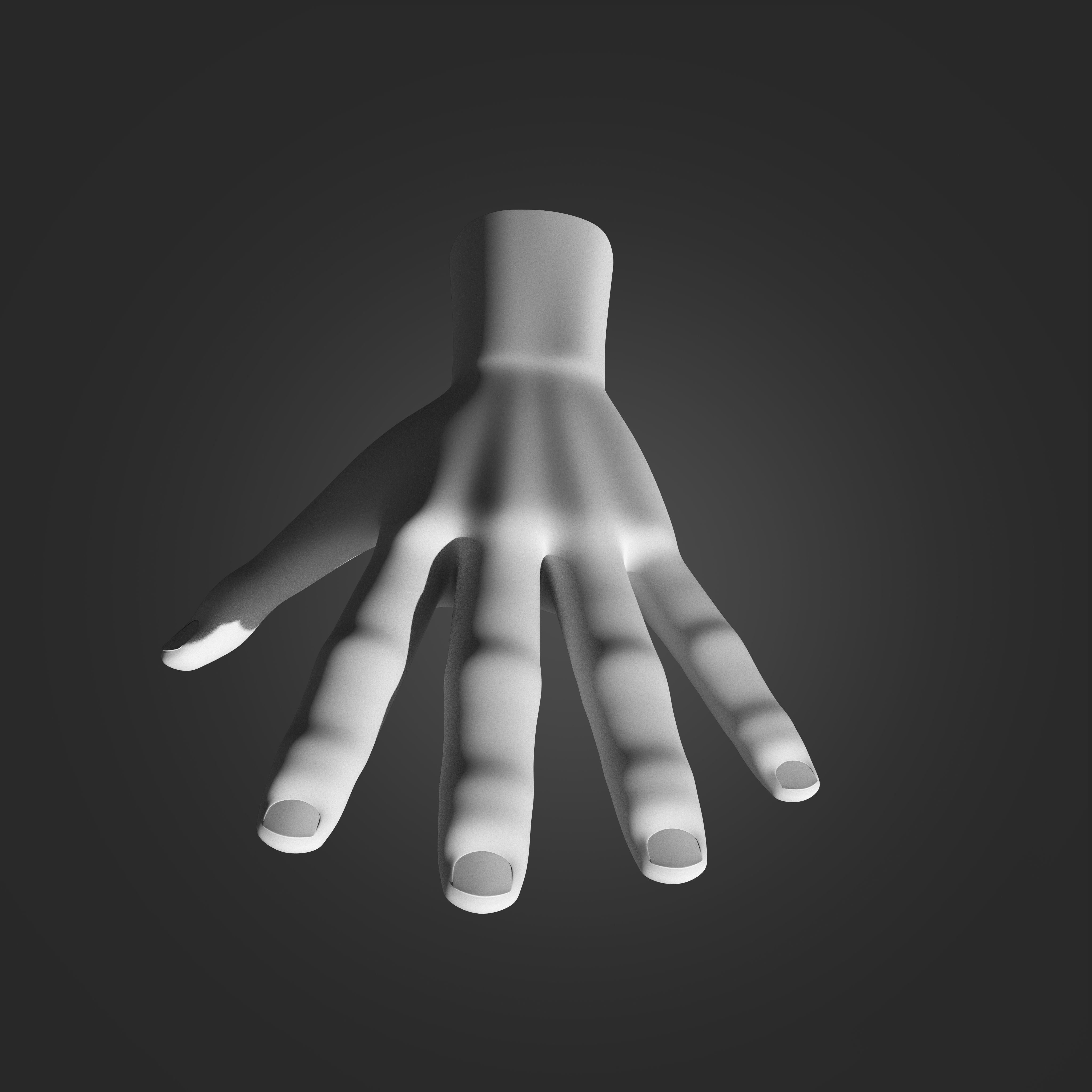 Hand Model 3D print model_2