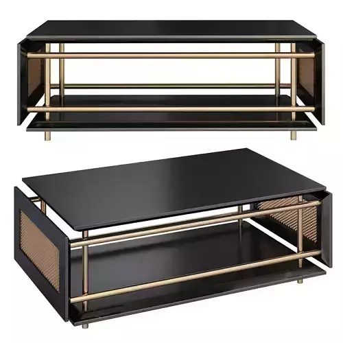 WIENER BOX COFFEE TABLE 3d model Low-poly 3D model