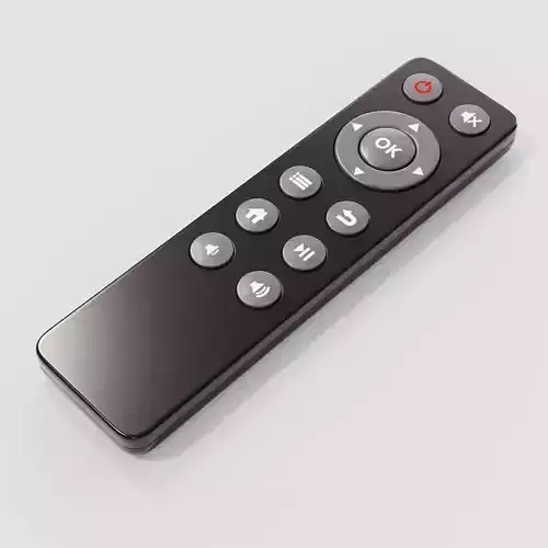 TV Remote 3D model