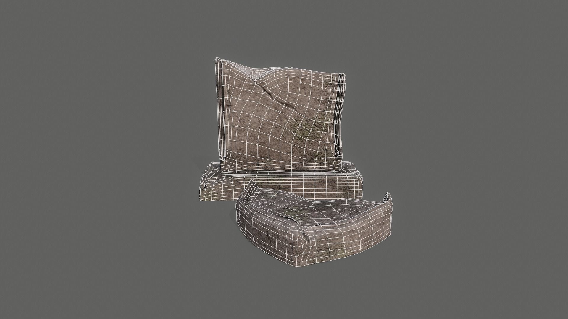 Tombstone PBR asset 3D model_5