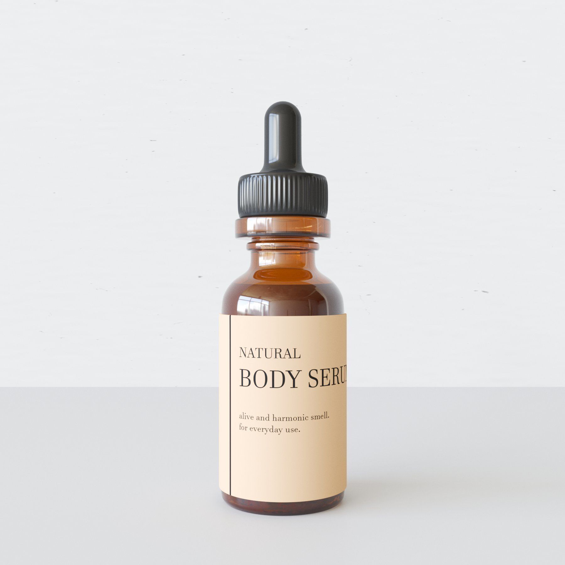 Body Care Set Small 3D model_9