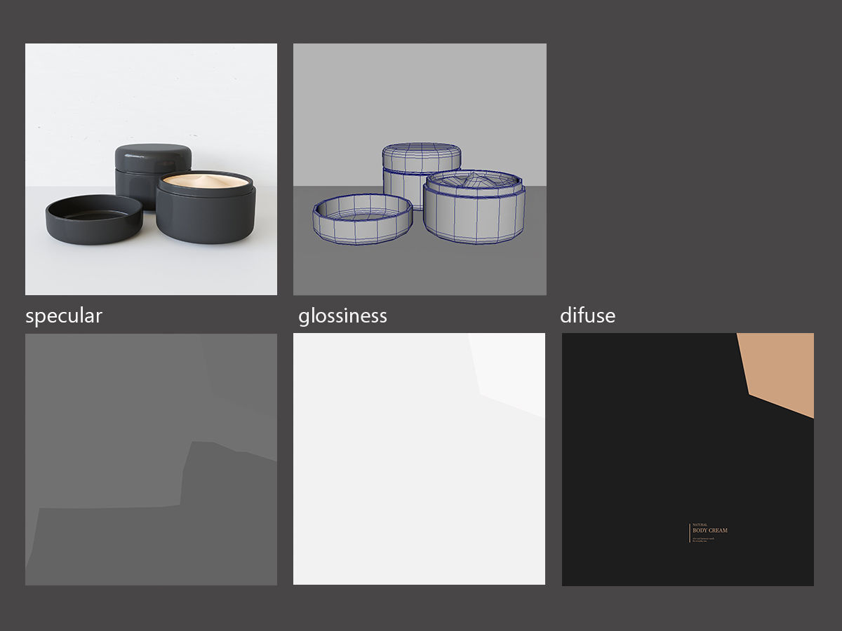 Body Cream 3D model_5