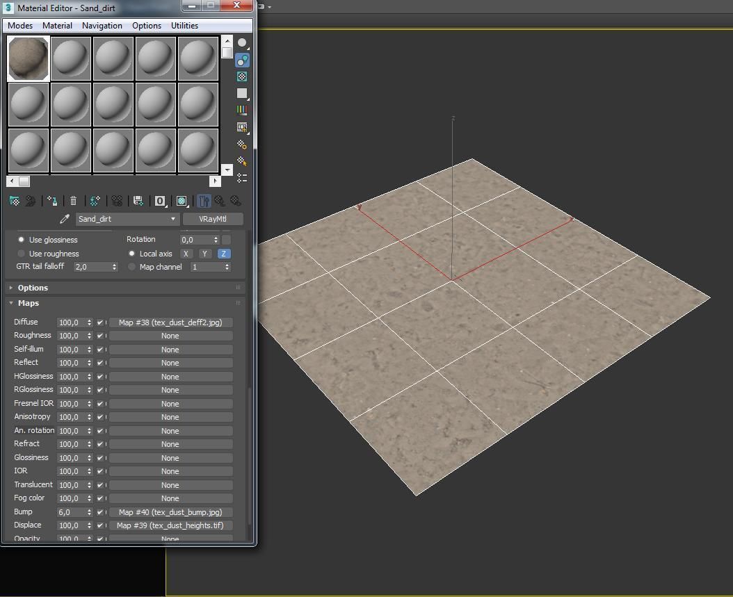 Ultra realistic Sand Scan 3D model_6