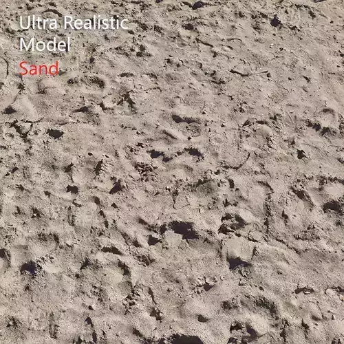 Ultra realistic Sand Scan 3D model