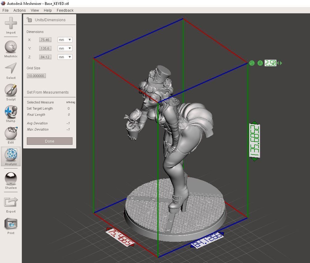 Poison Ivy Steampunk Pinup 3D print model_17