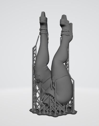 Poison Ivy Steampunk Pinup 3D print model_22