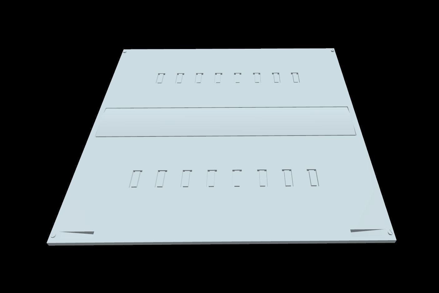 Sci-fi Panel Pack Low-poly 3D model_7