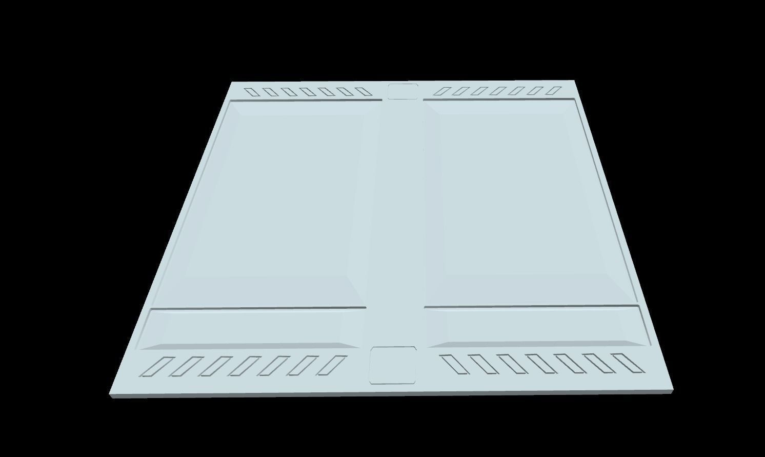 Sci-fi Panel Pack Low-poly 3D model_6