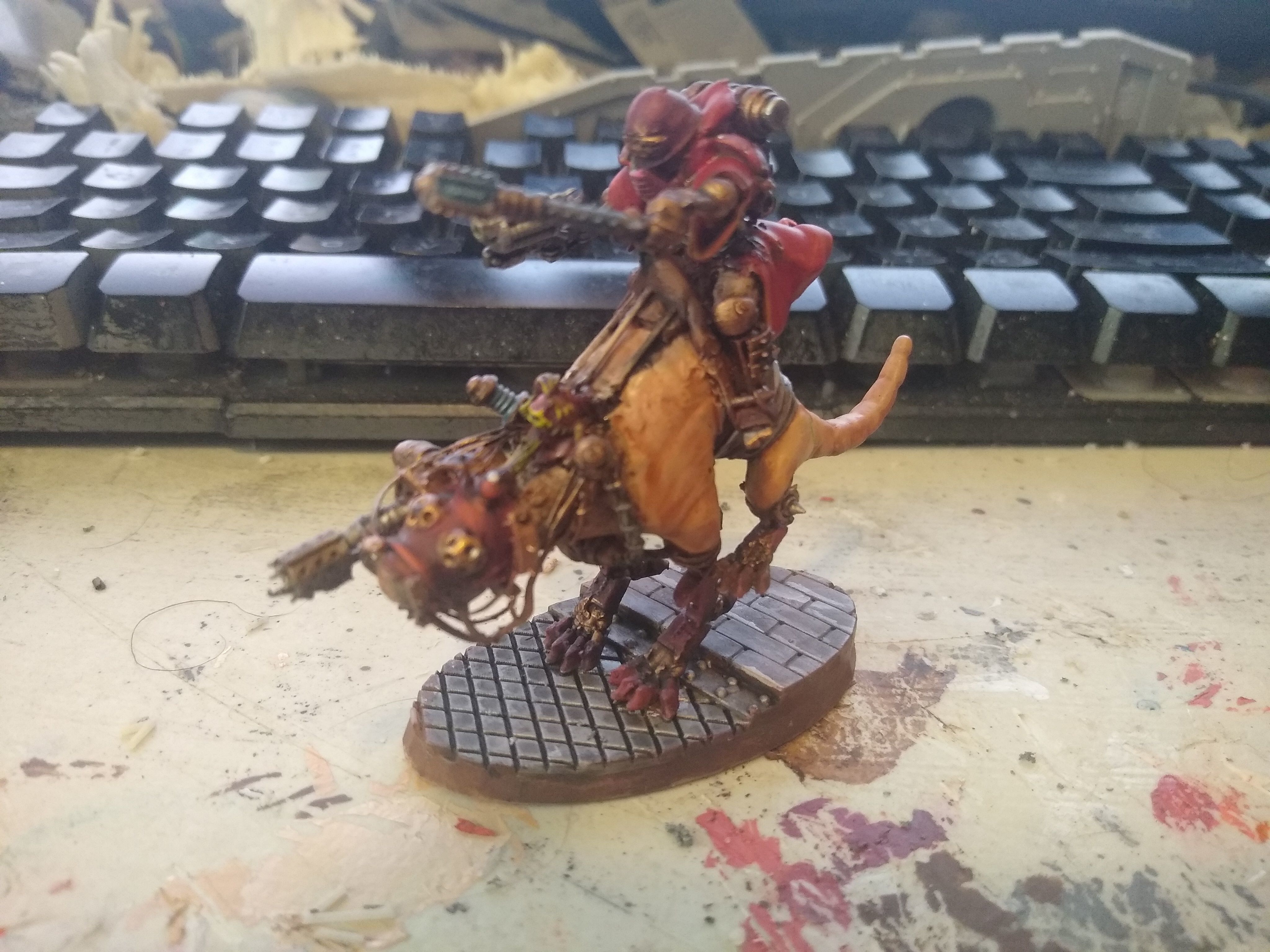 Dark Mech Rat Riders 3D print model_13