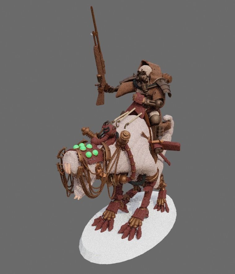 Dark Mech Rat Riders 3D print model_3