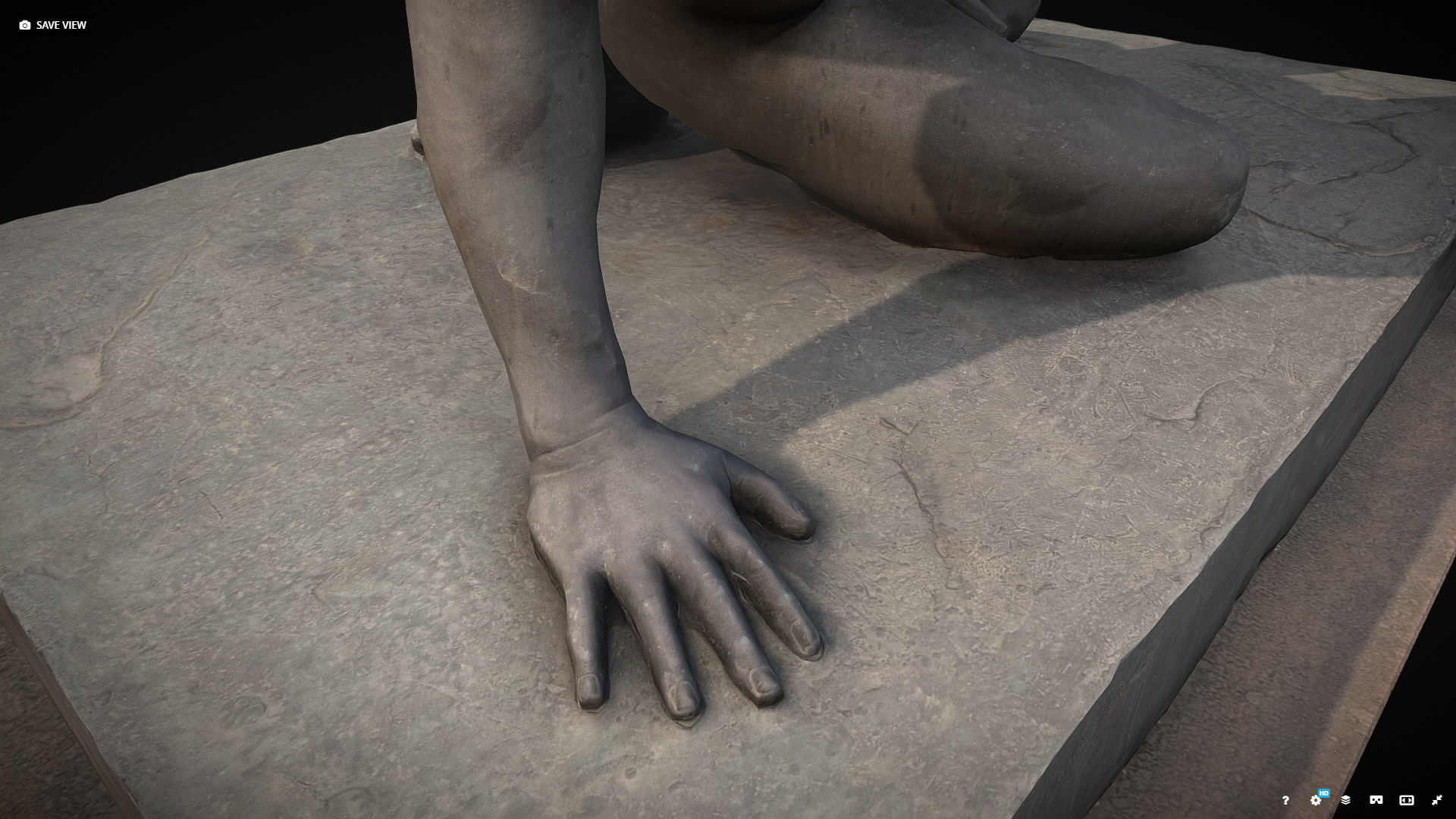 Saint-Petersburg Taming of horses  Anichkov bridge Low poly Low-poly 3D model_10