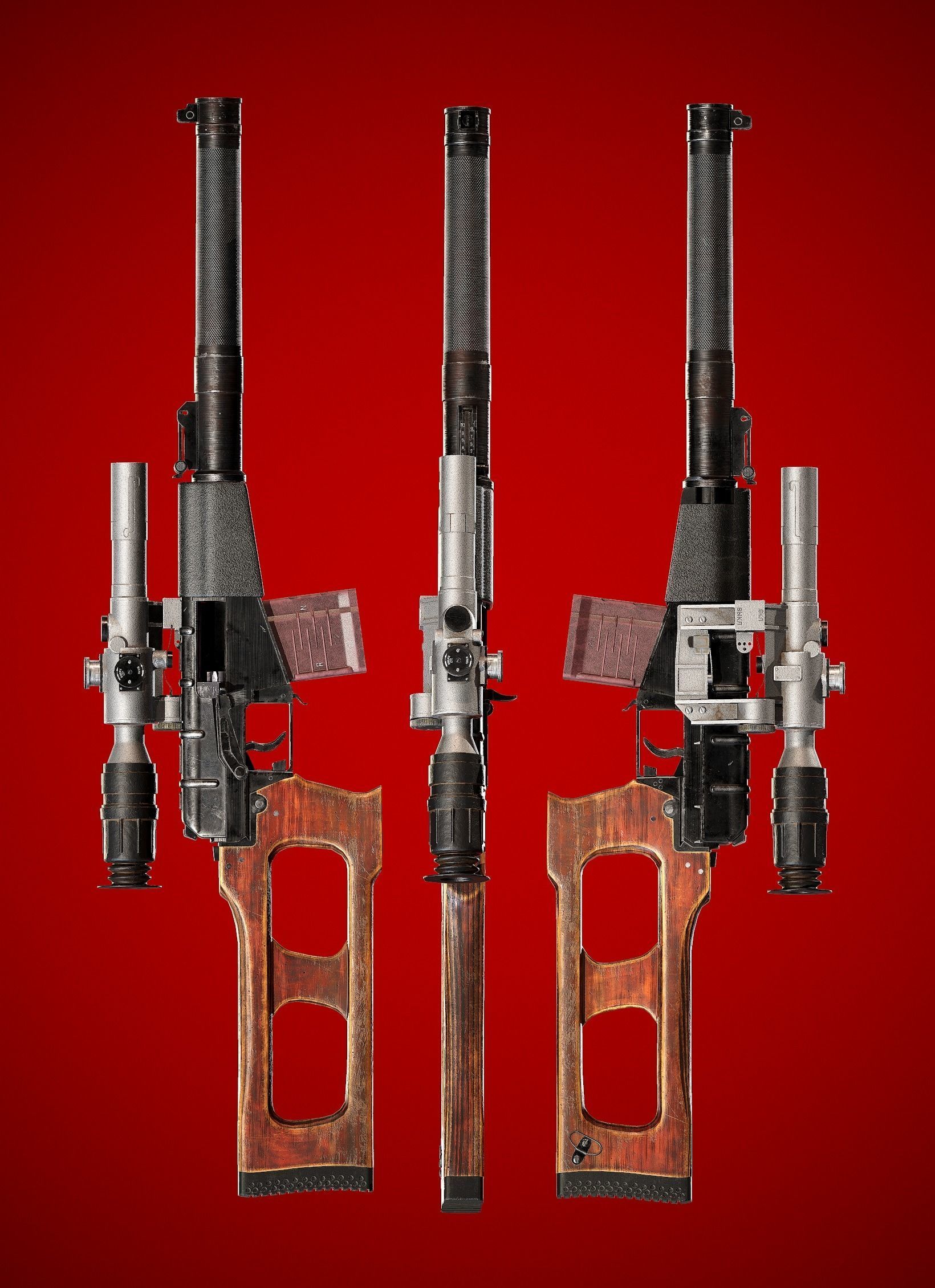 VSS Vintorez Low-poly 3D model_12