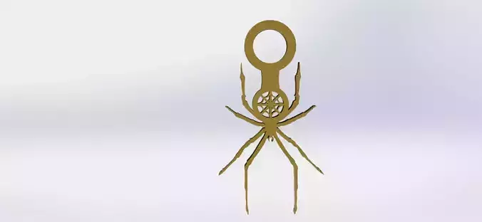 Spider Pendant Spider Web 