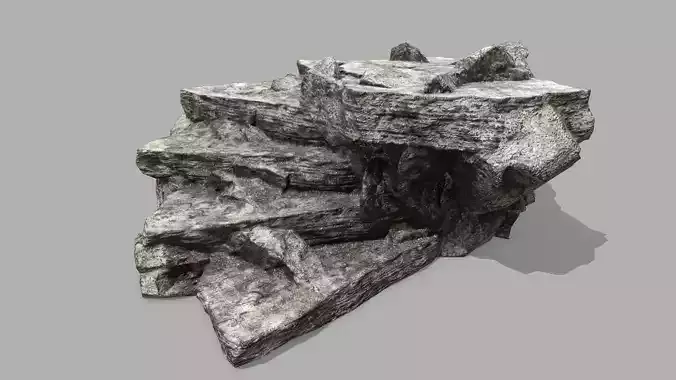 Stair rock sculpture