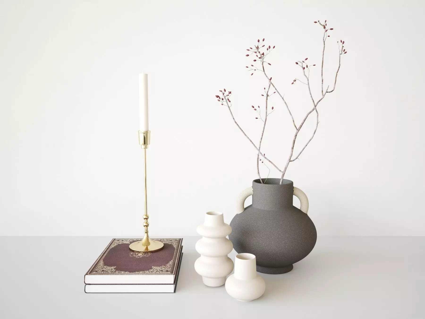 Decoration Set Branch 3D model