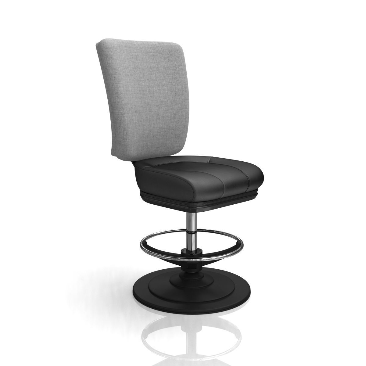 Neptune Bar Stool 3D model_5