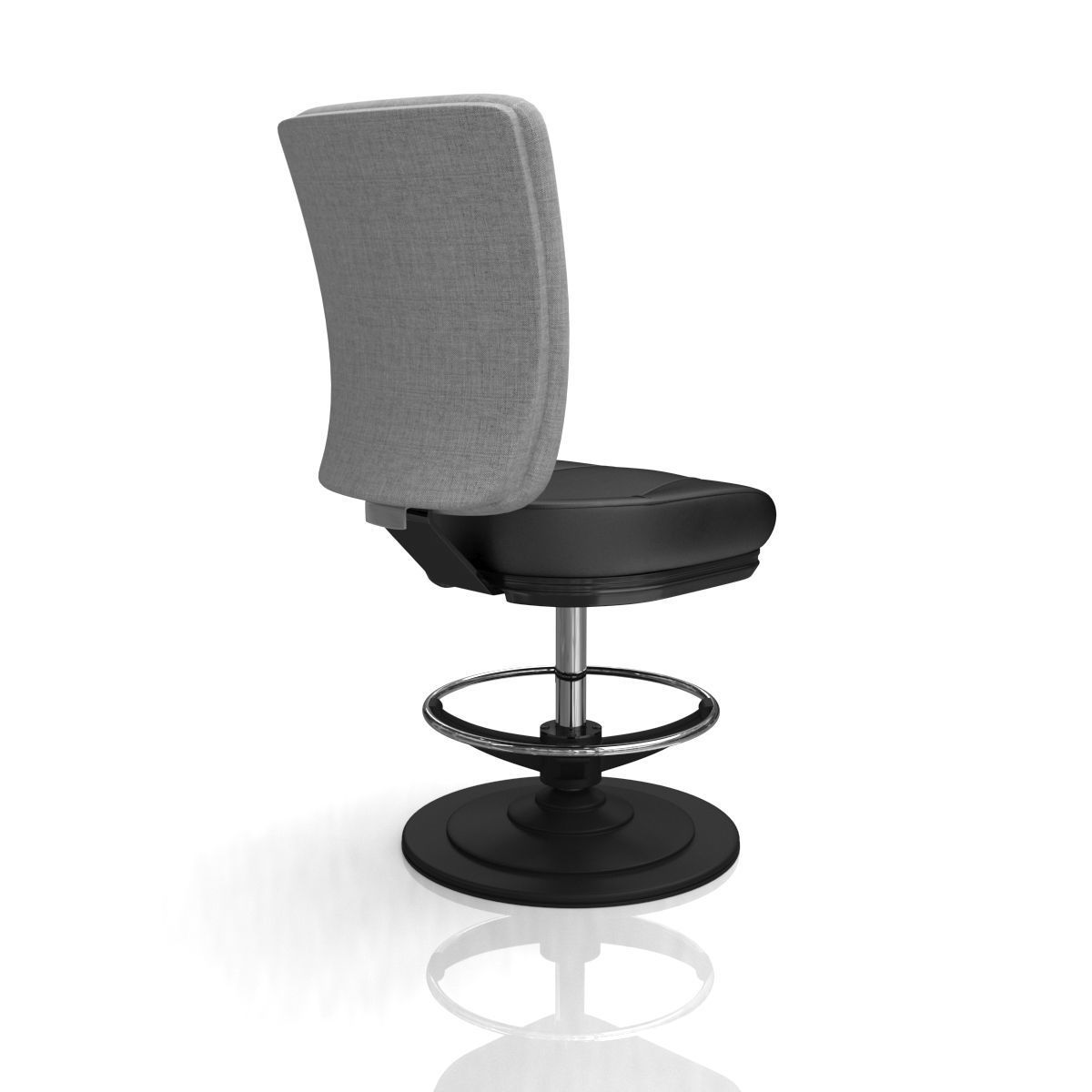 Neptune Bar Stool 3D model_8