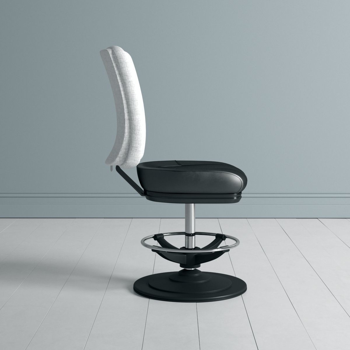 Neptune Bar Stool 3D model_4