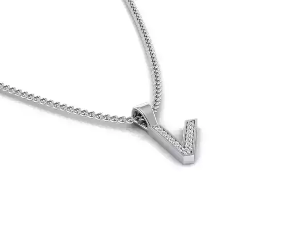 Pendant V letter