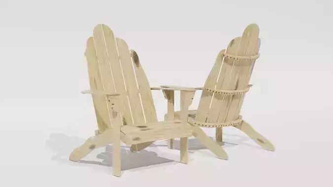 Wooden chair