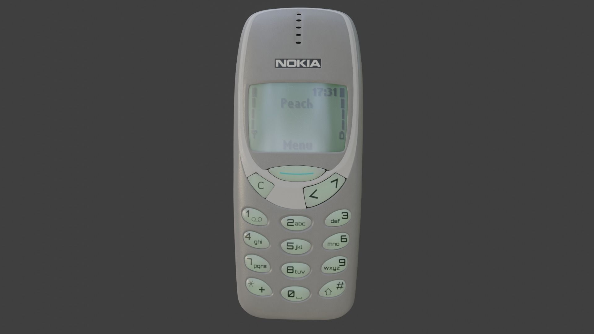 Nokia 3310 with 3 color combination 3D Model Collection_14