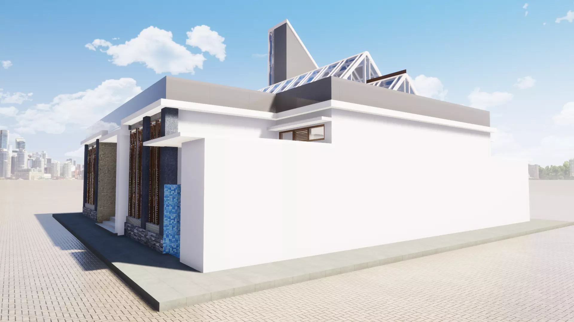 Mosque Konsultan Properti Indonesia 2 3D model