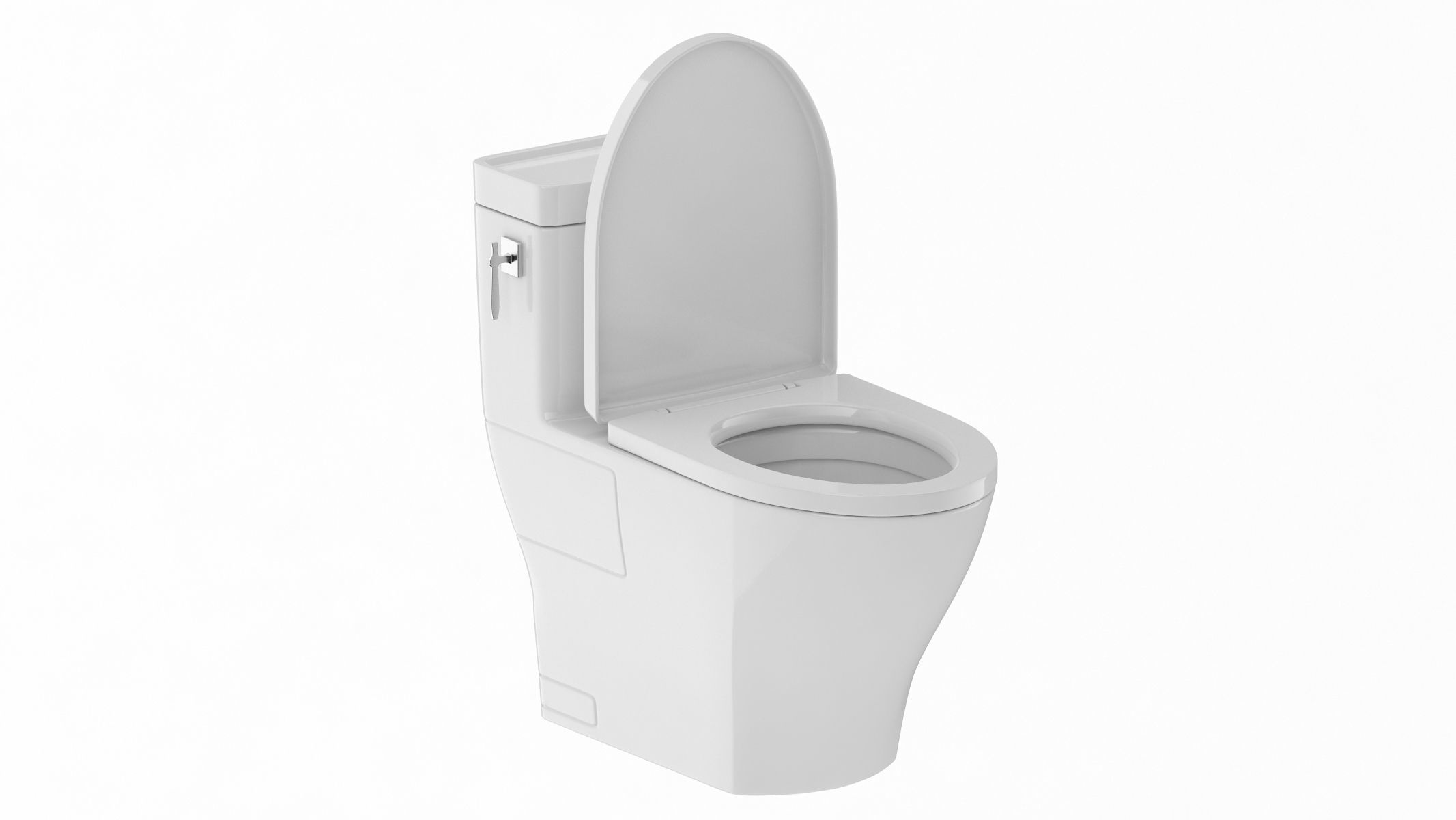 TOTO Aimes One-Piece Toilet 3D model_1