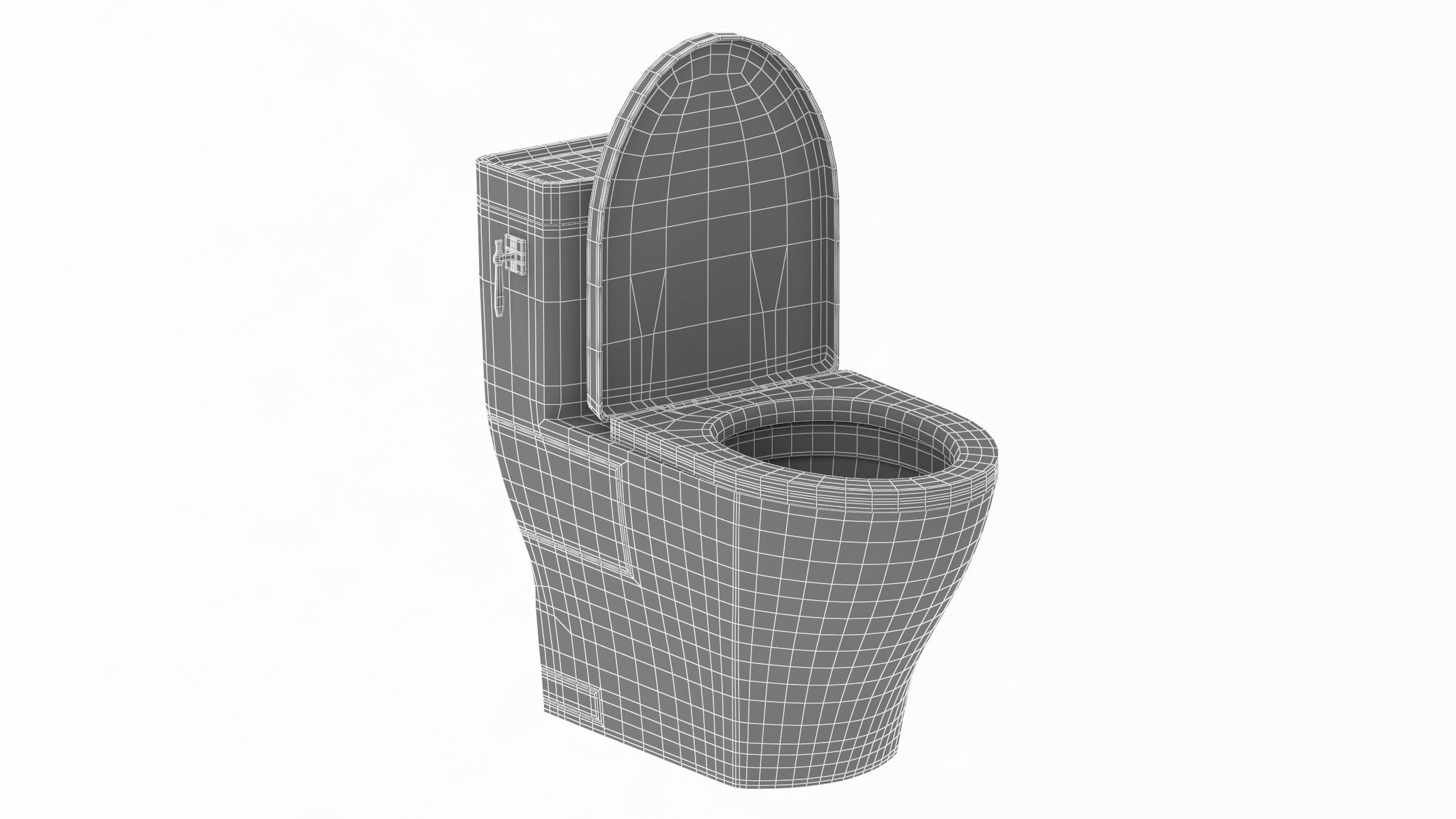 TOTO Aimes One-Piece Toilet 3D model_11