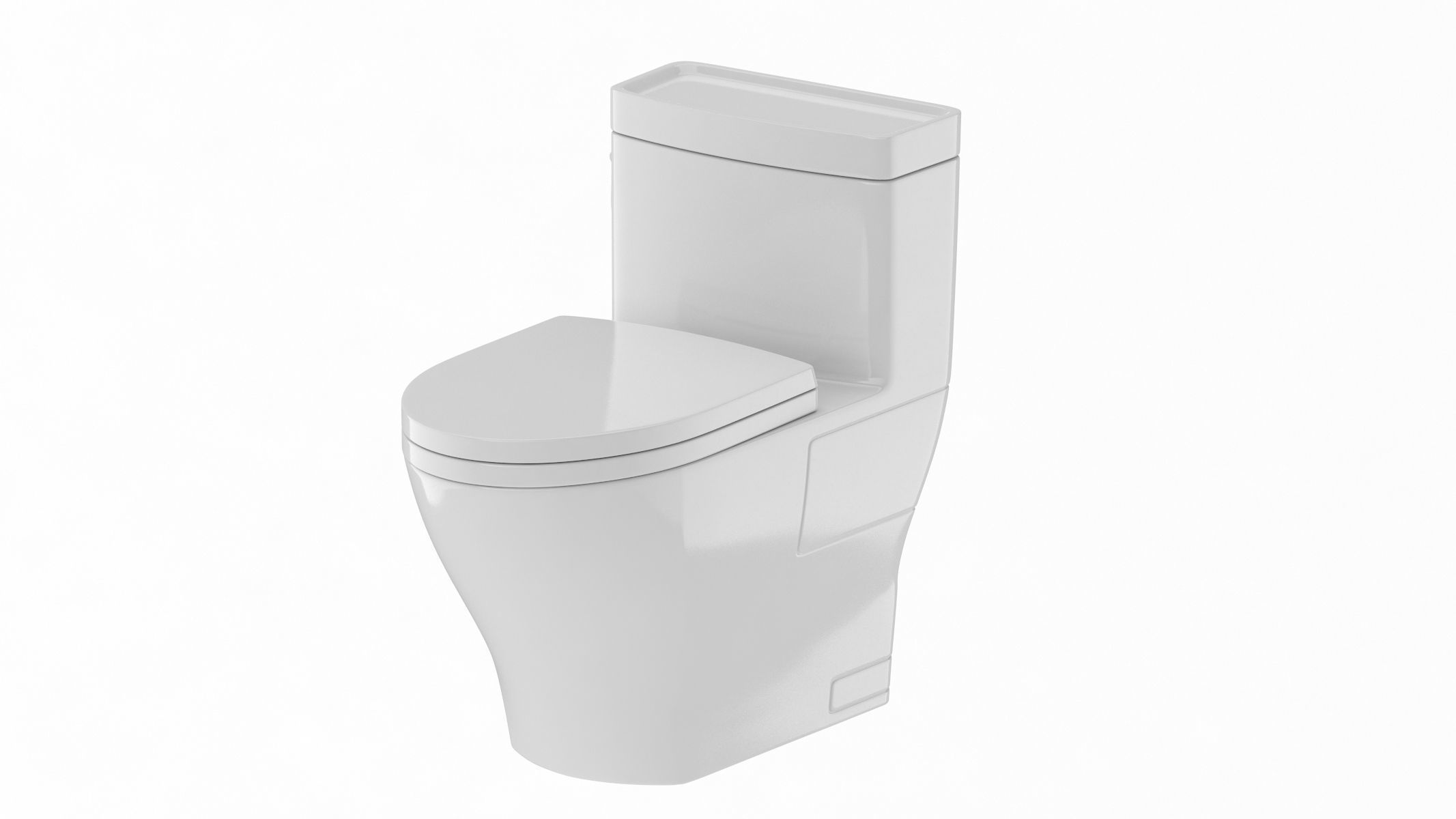 TOTO Aimes One-Piece Toilet 3D model_4