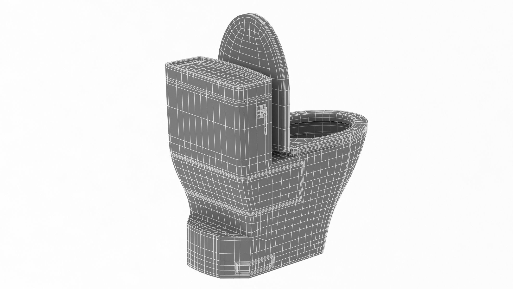 TOTO Aimes One-Piece Toilet 3D model_12