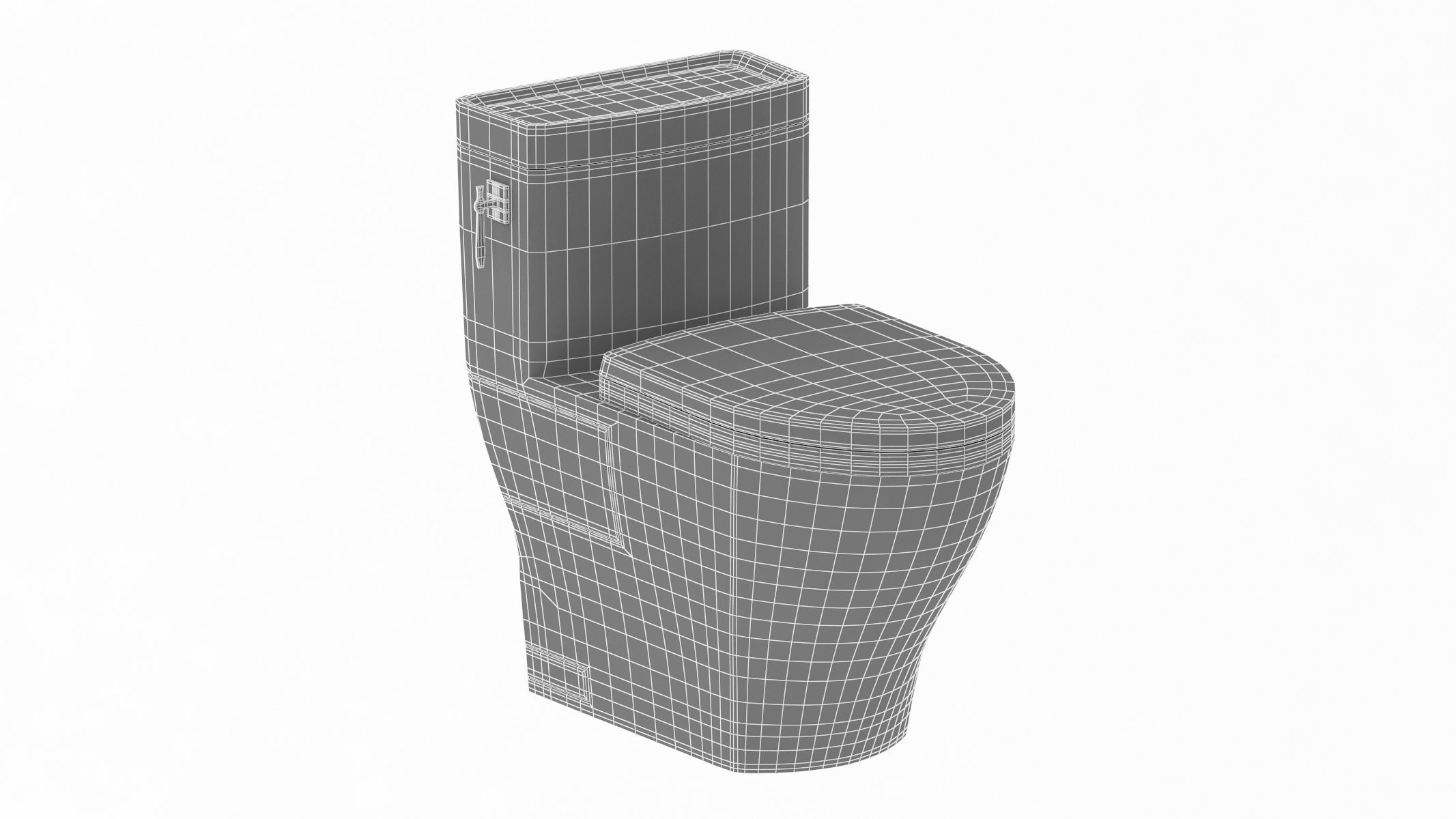 TOTO Aimes One-Piece Toilet 3D model_10