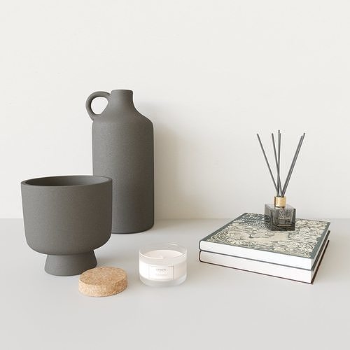 Decoration Set Diffuser 3D model
