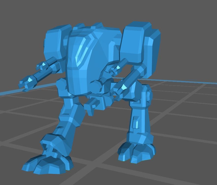 Starcraft Goliath 3D print model_1