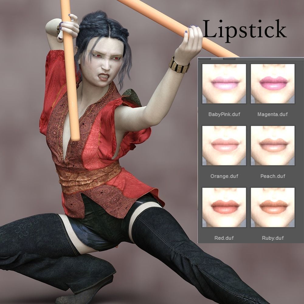 Daisuki Japanese Teen For Genesis 8 Female 3D model_14