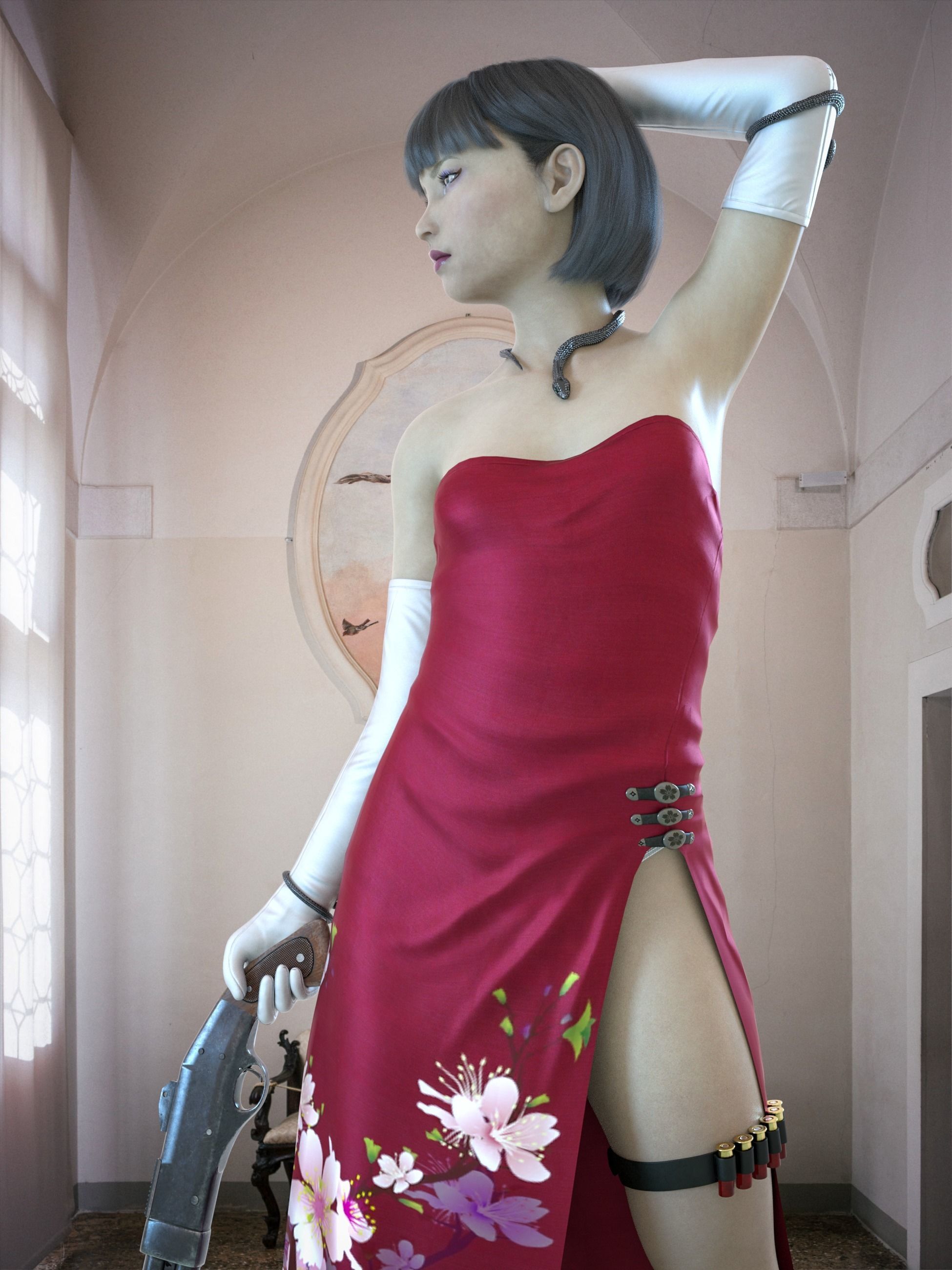 Daisuki Japanese Teen For Genesis 8 Female 3D model_4
