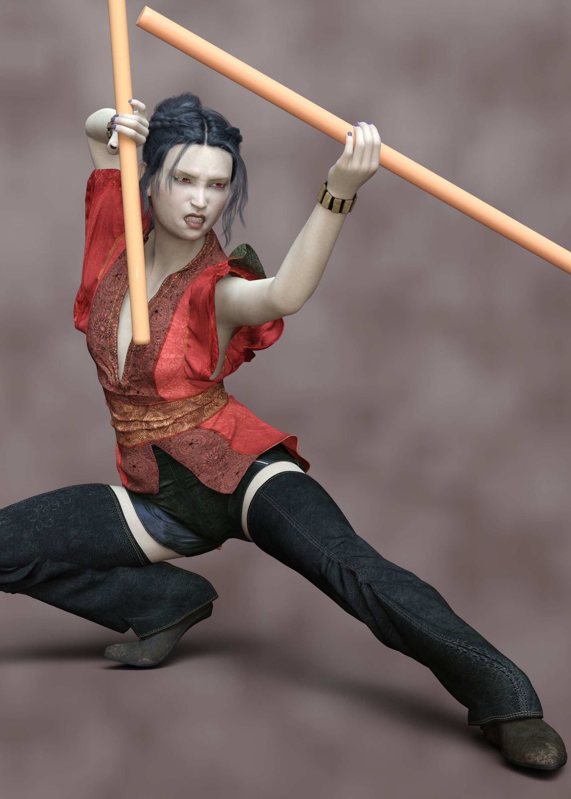 Daisuki Japanese Teen For Genesis 8 Female 3D model_11