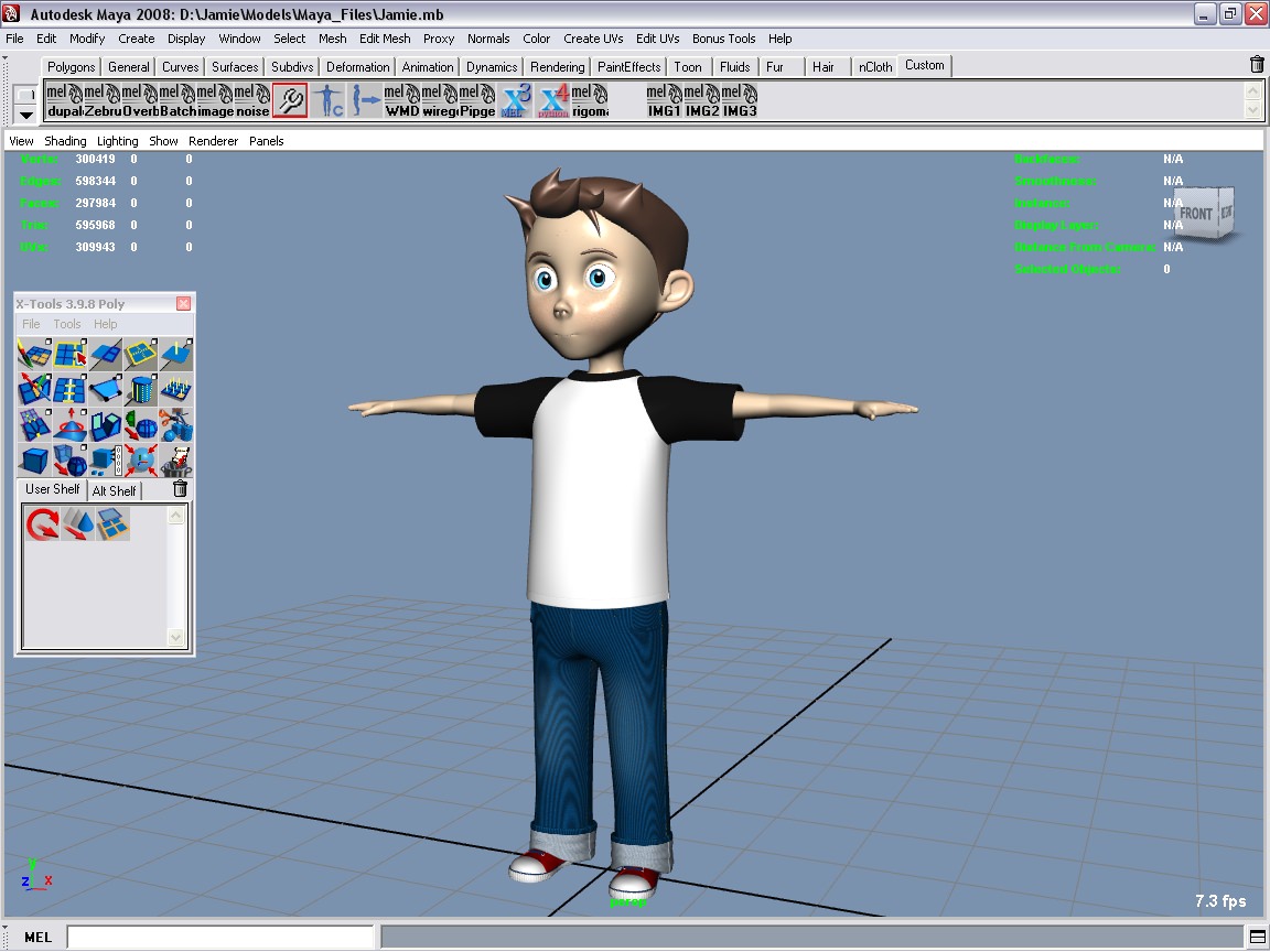 Jamie and Melissa Combo pack 3D model_13