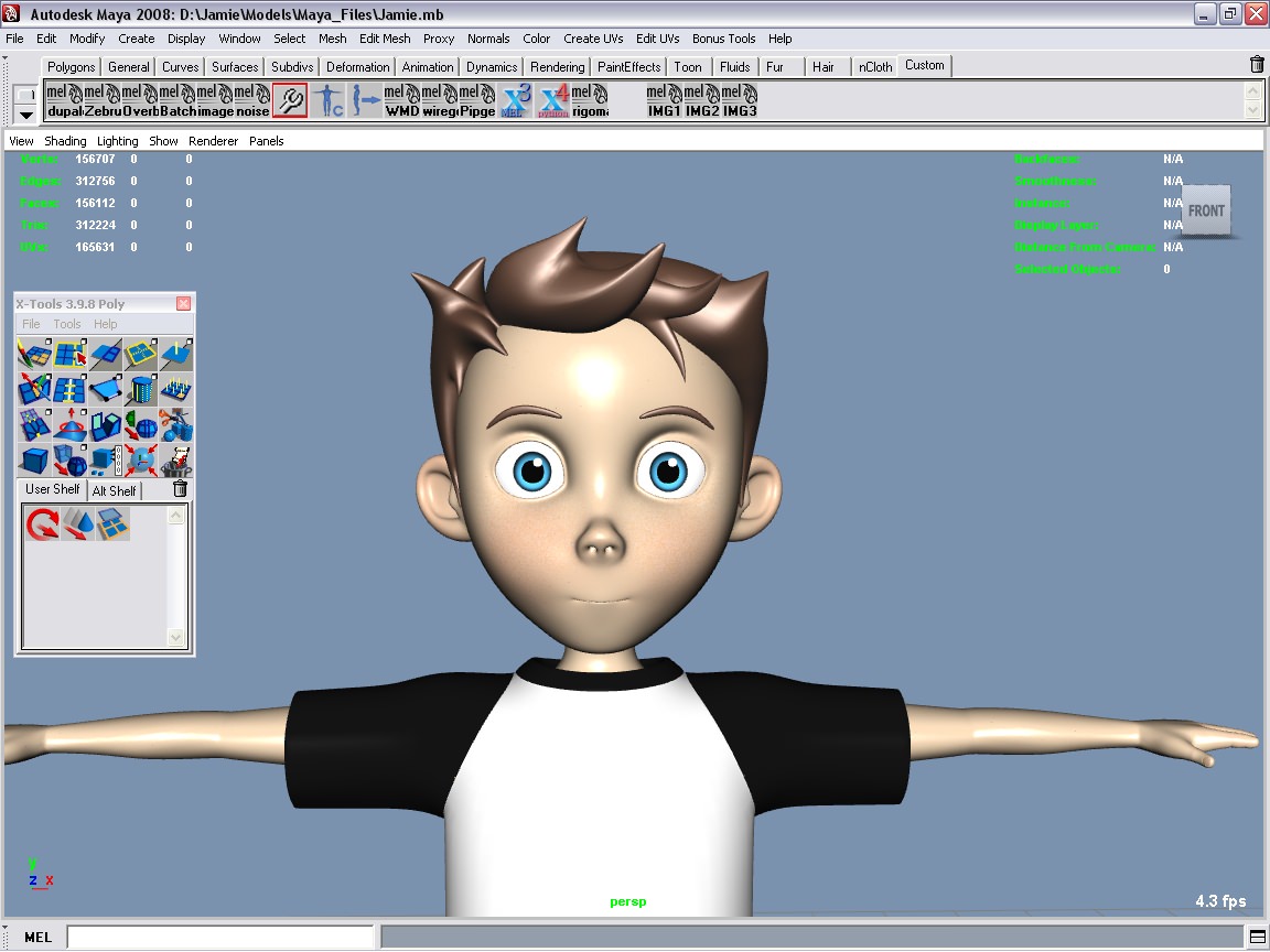 Jamie and Melissa Combo pack 3D model_16