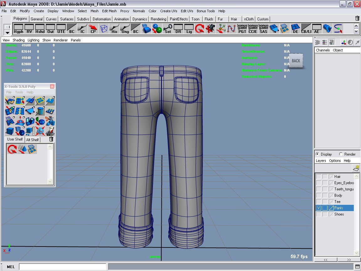 Jamie and Melissa Combo pack 3D model_39