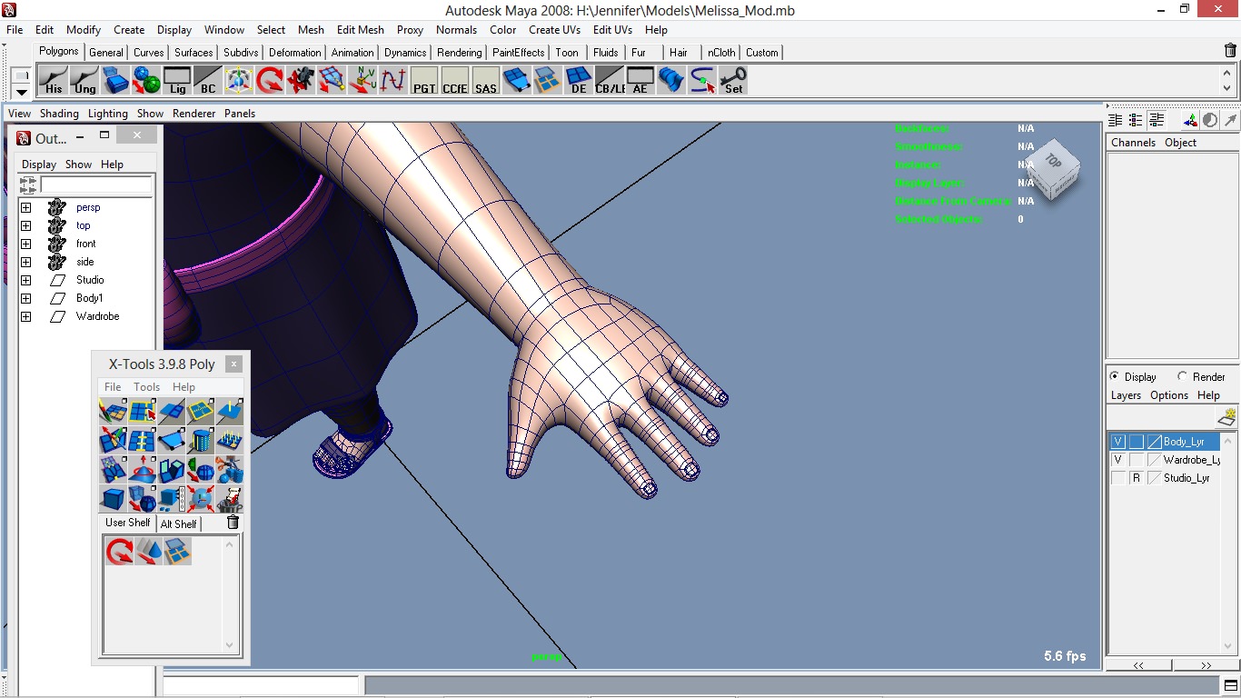 Jamie and Melissa Combo pack 3D model_14