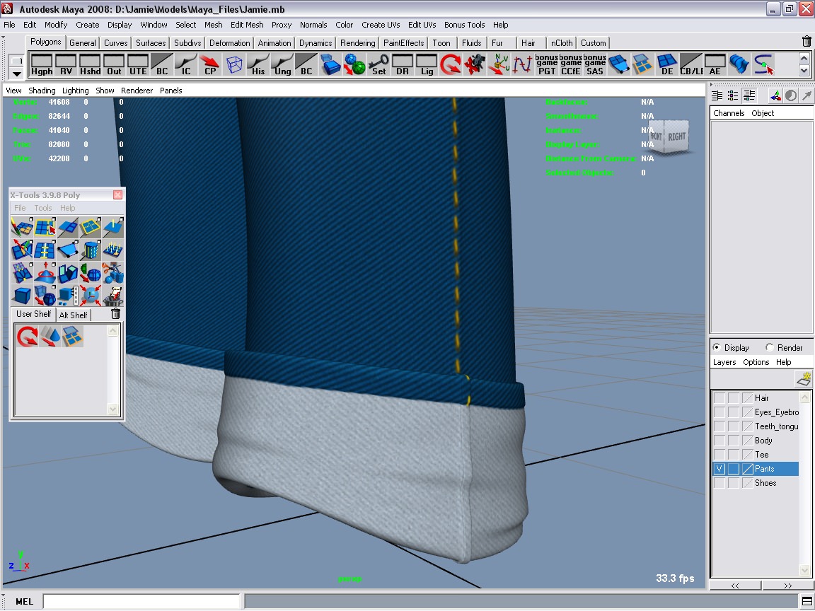 Jamie and Melissa Combo pack 3D model_46