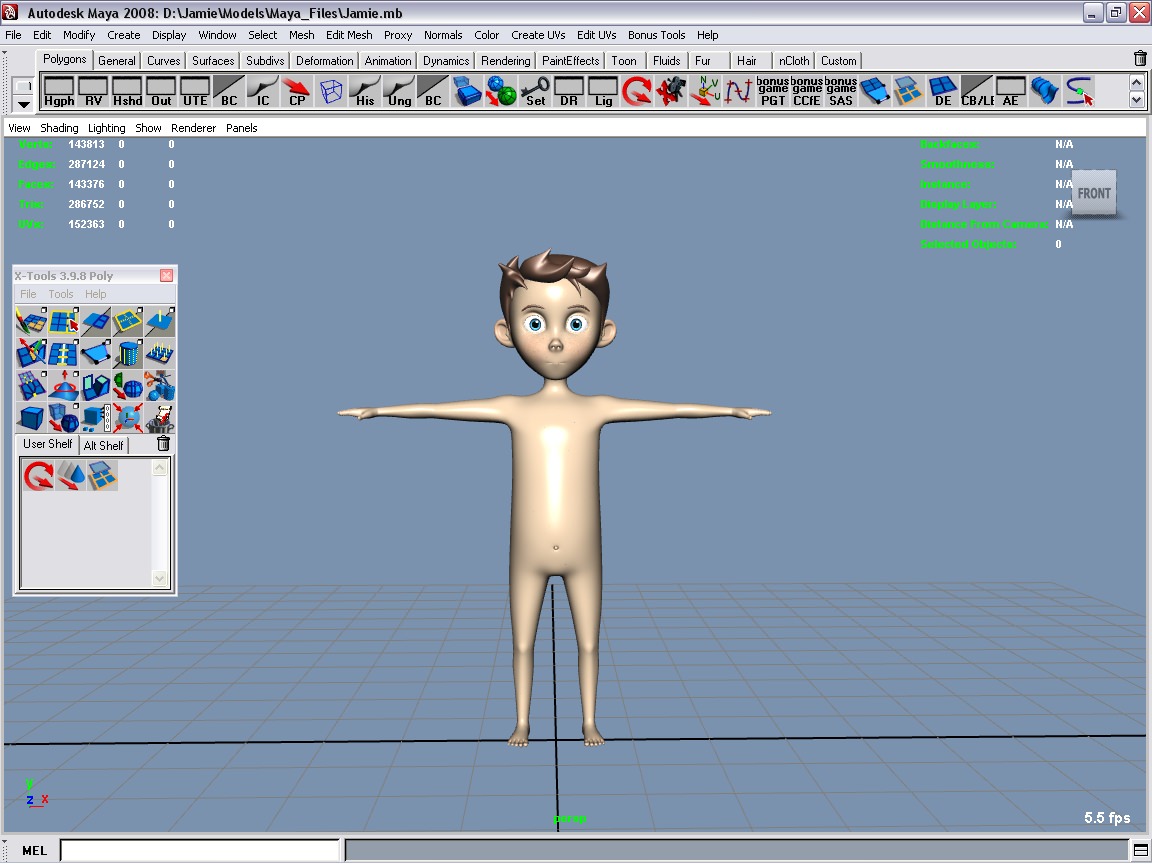 Jamie and Melissa Combo pack 3D model_27