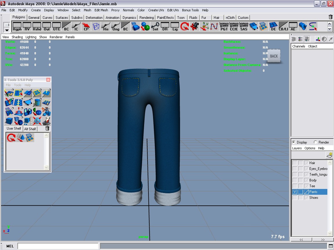 Jamie and Melissa Combo pack 3D model_38