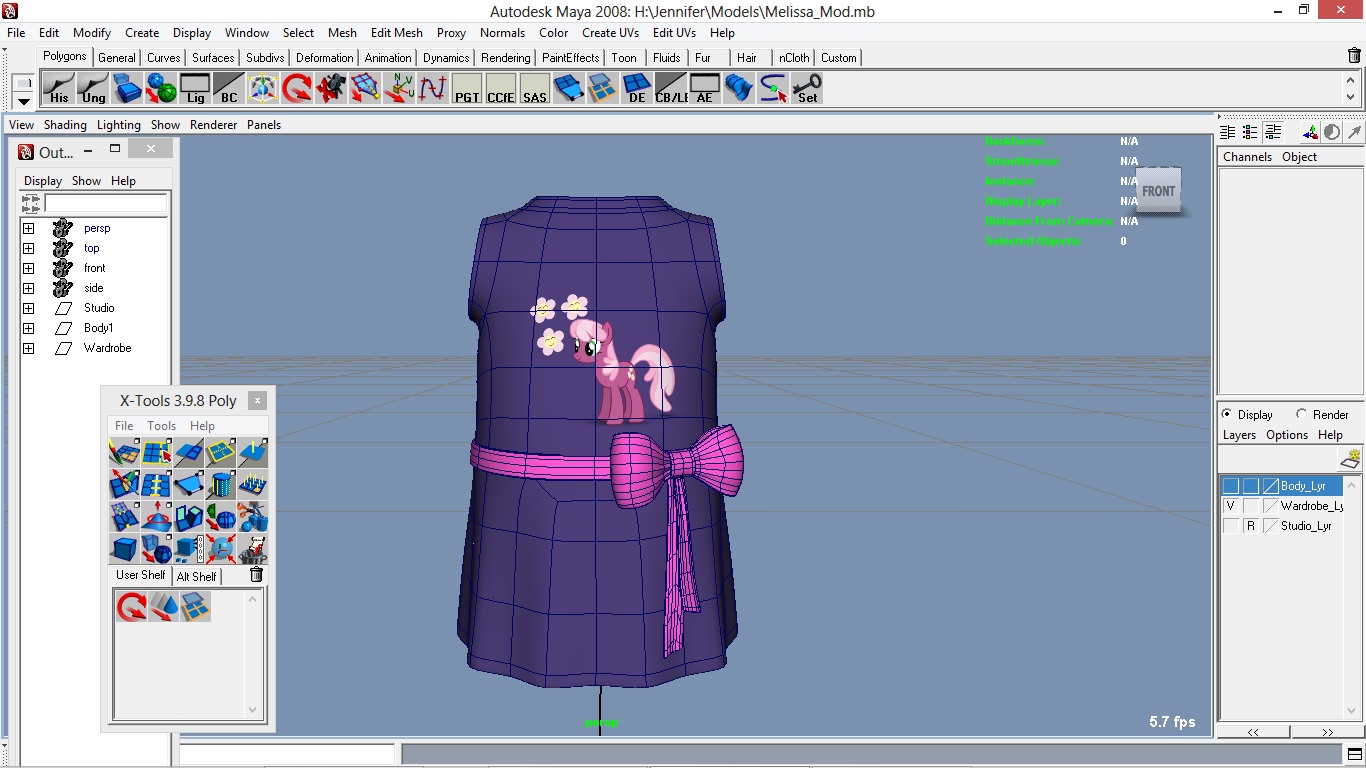 Jamie and Melissa Combo pack 3D model_8