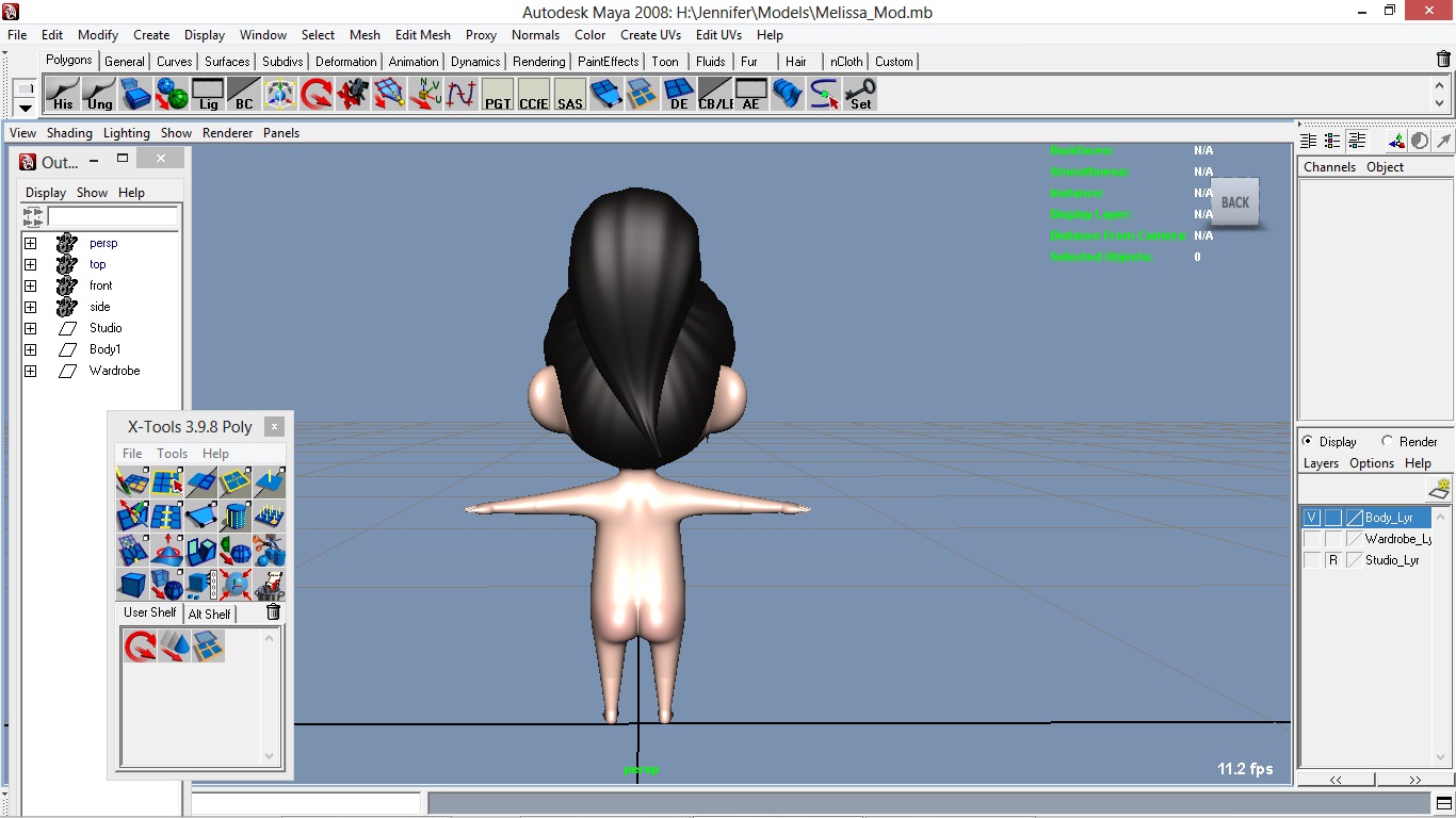 Jamie and Melissa Combo pack 3D model_4
