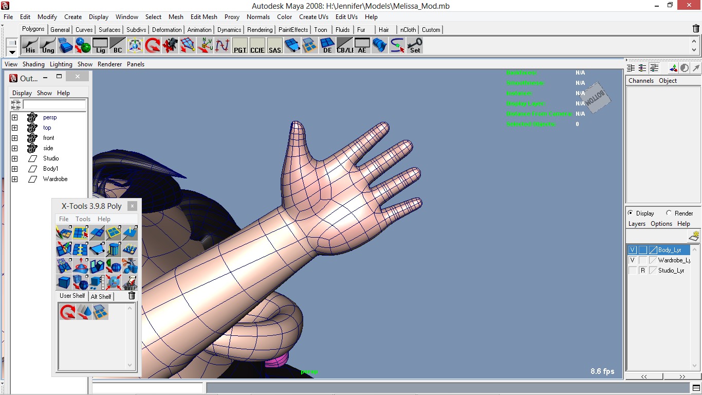Jamie and Melissa Combo pack 3D model_3