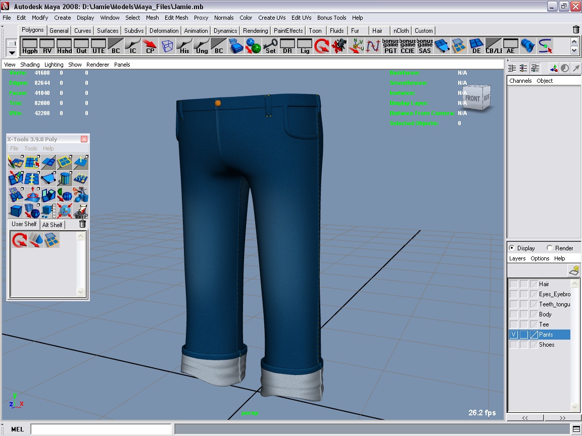 Jamie and Melissa Combo pack 3D model_35